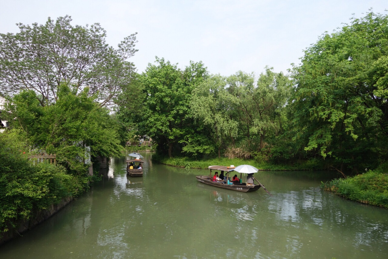 【携程攻略】杭州深潭口景点,在西溪湿地坐电瓶船到的第二站就是"深潭