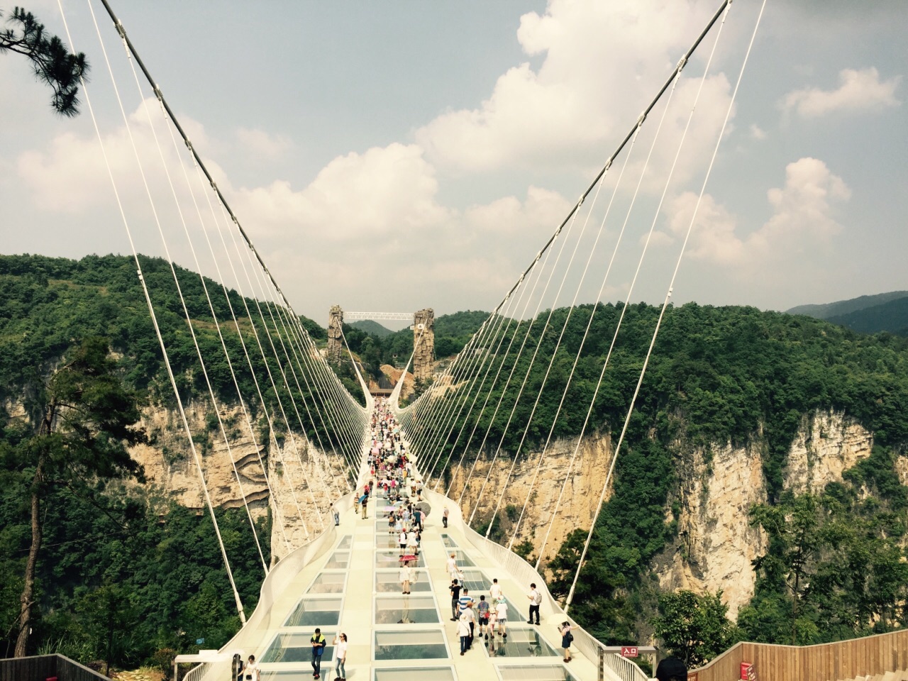 张家界大峡谷玻璃桥