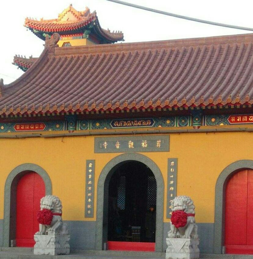 位于小孙庄的荐福庵是民国时期修建的,河东区文物保护单位

