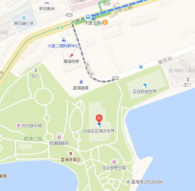 开发区童牛岭附近 怎么去动物园和亚圣呢.