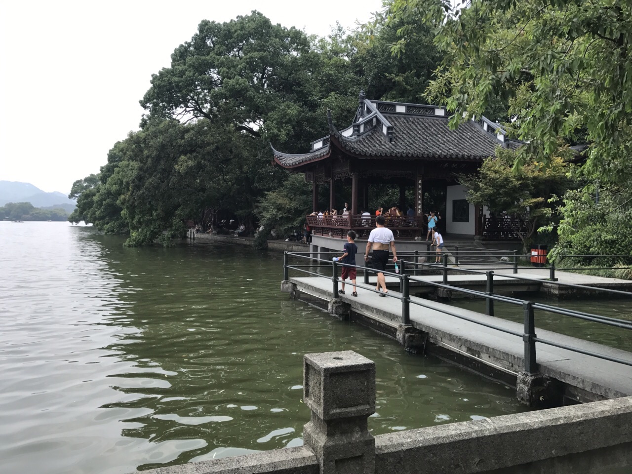 平湖秋月旅游景点攻略图