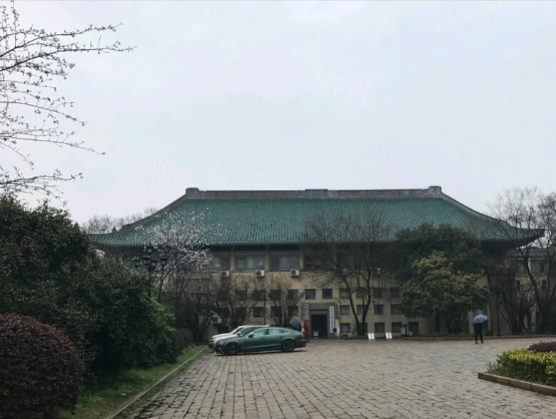 武大的老图书馆很壮观恢弘,无一不显示着文化的沉淀,和历史的悠扬.