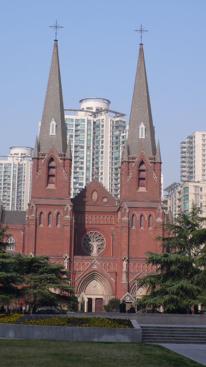 上海徐家汇天主教堂好玩吗,上海徐家汇天主教堂景点样