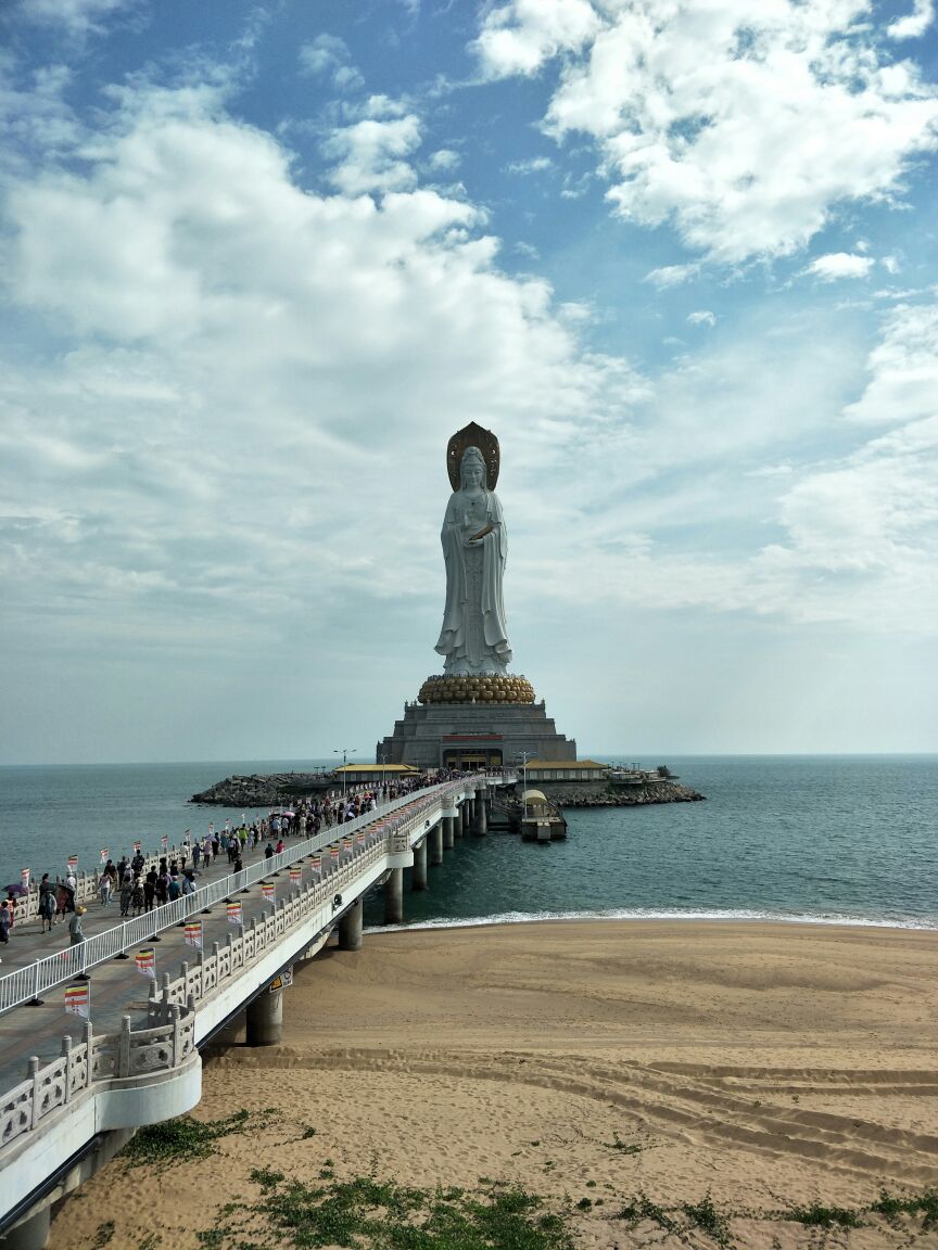 南山海上观音