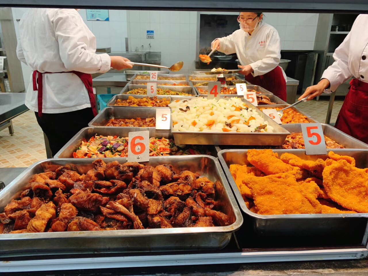 2021华东师范大学河西食堂美食餐厅,并且价格超级的实惠了.华东.