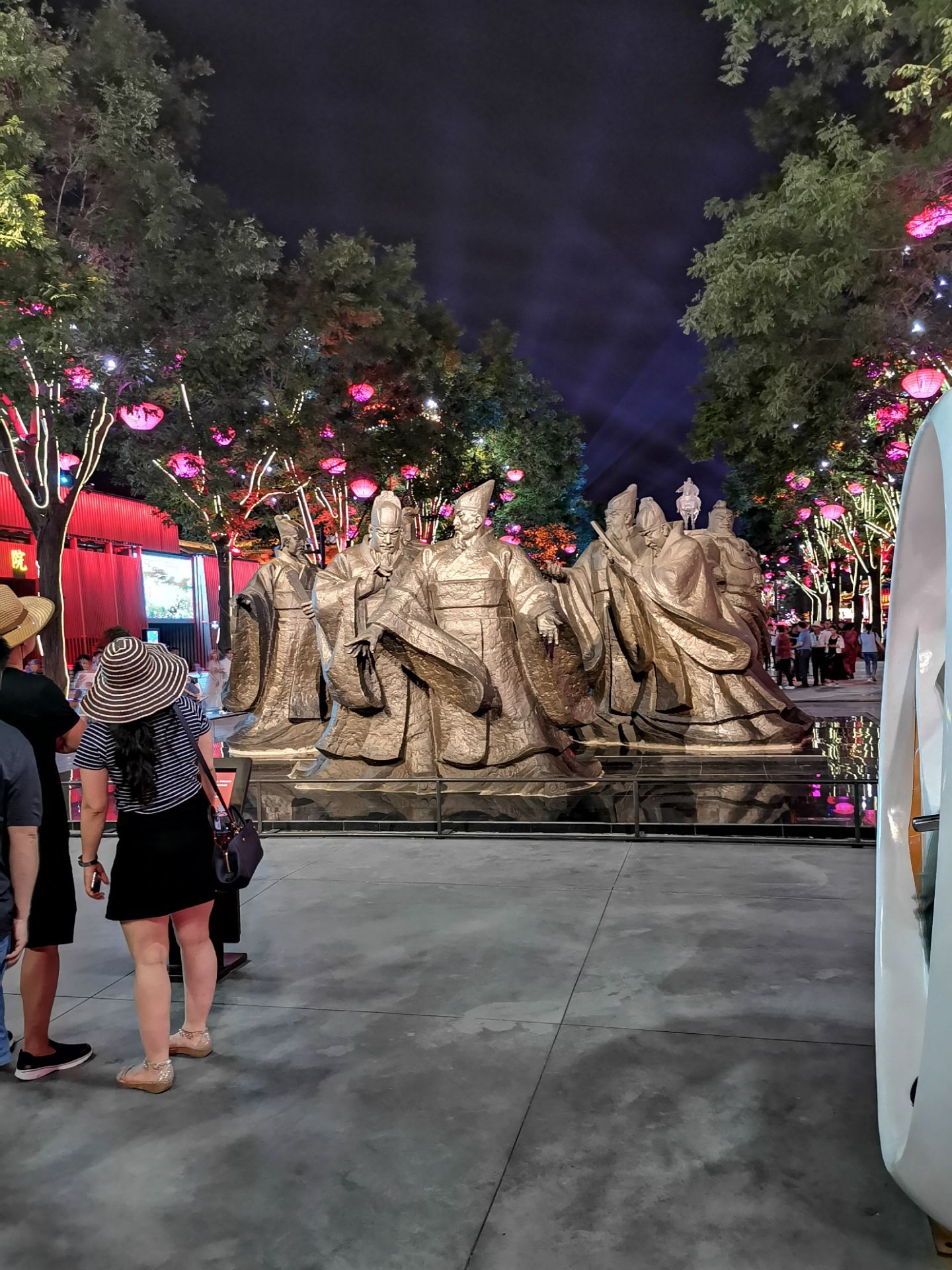 大唐不夜城旅游景点攻略图
