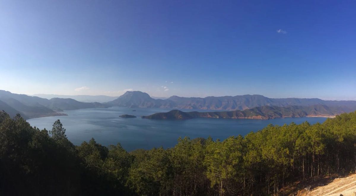 泸沽湖观景台