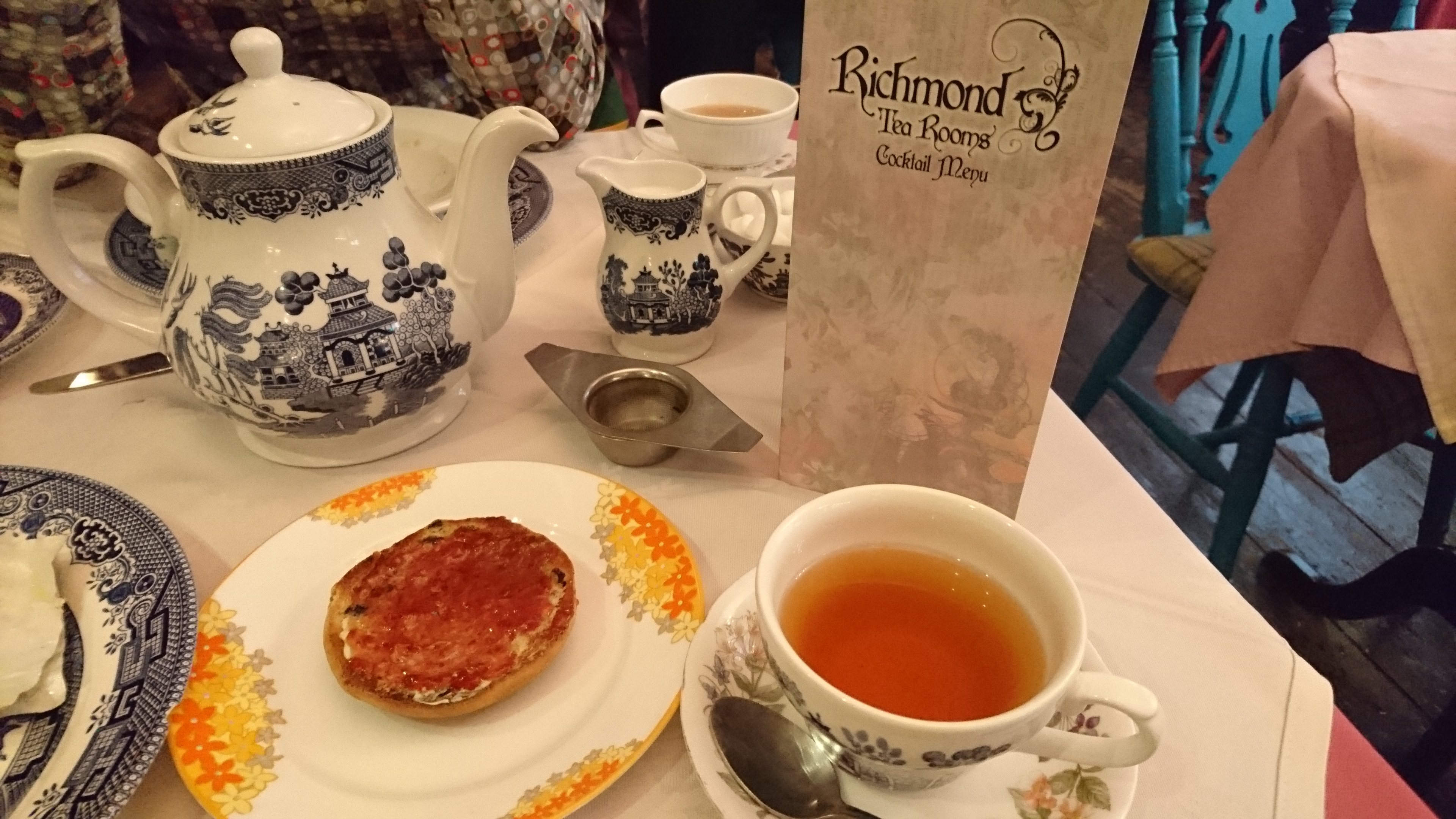 lovely teacakes for a late breakfast.