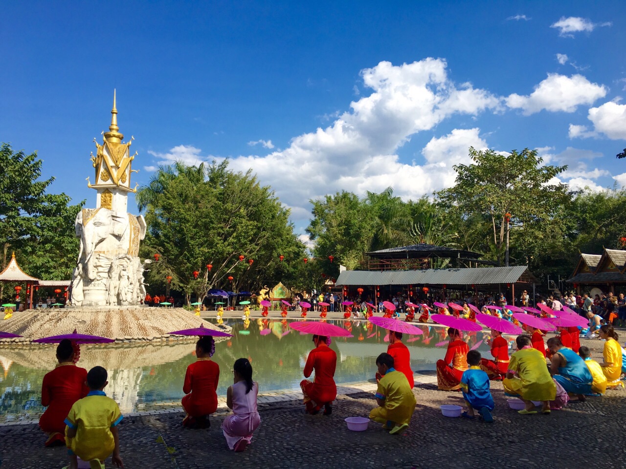 西双版纳傣族园旅游景点攻略图