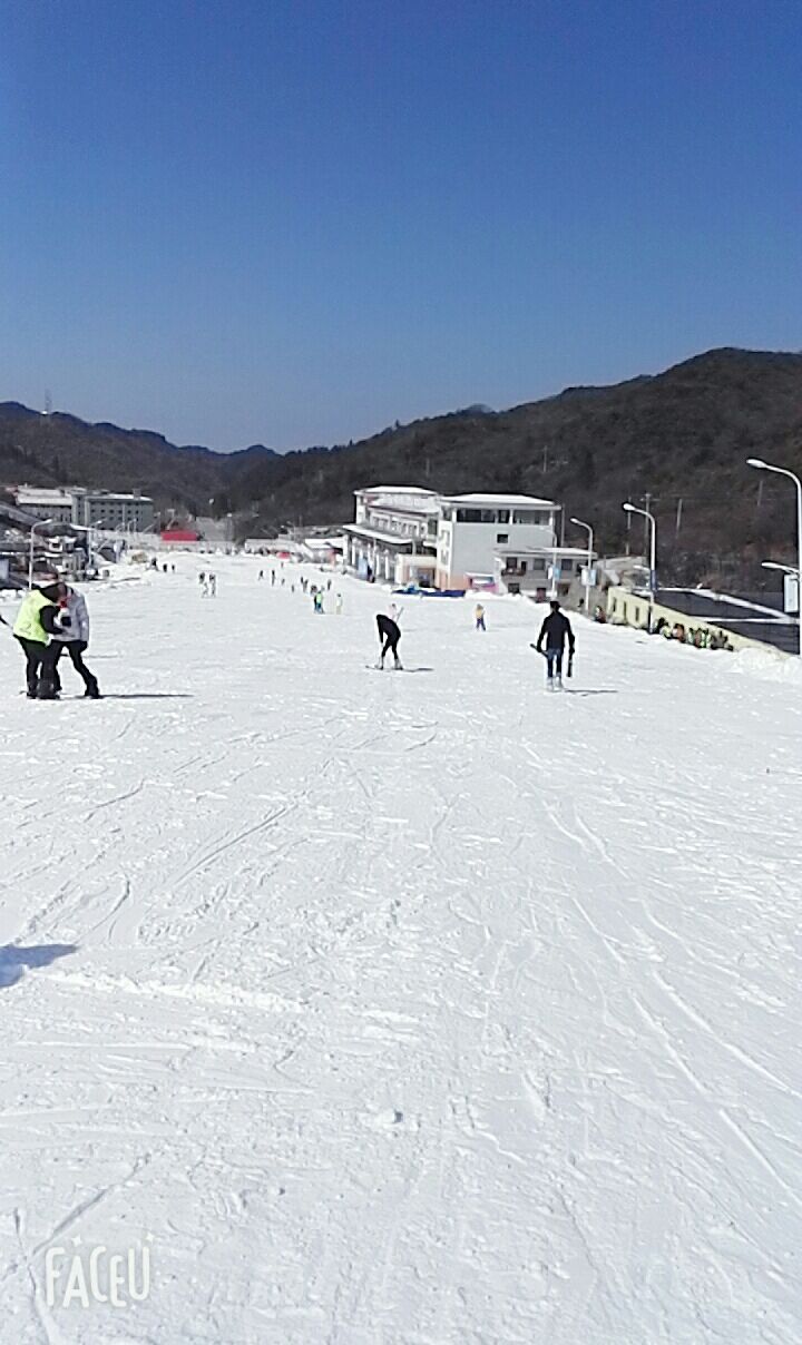 大围山野外滑雪场