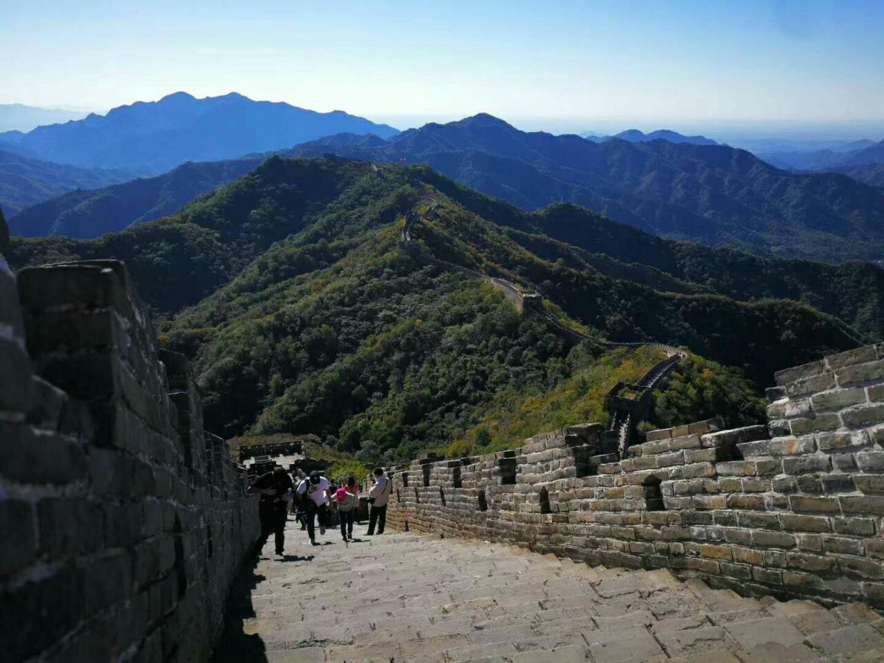 慕田峪长城旅游景点攻略图