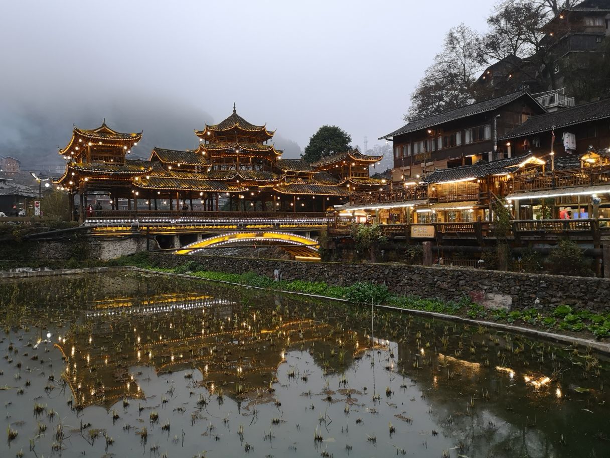 西江千户苗寨旅游景点攻略图