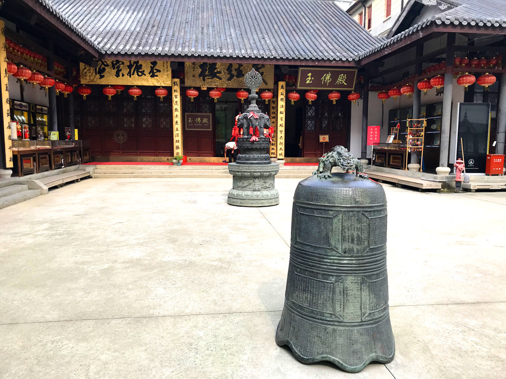 2020玉佛禅寺游玩攻略,来玉佛寺的时候天气正当好,.