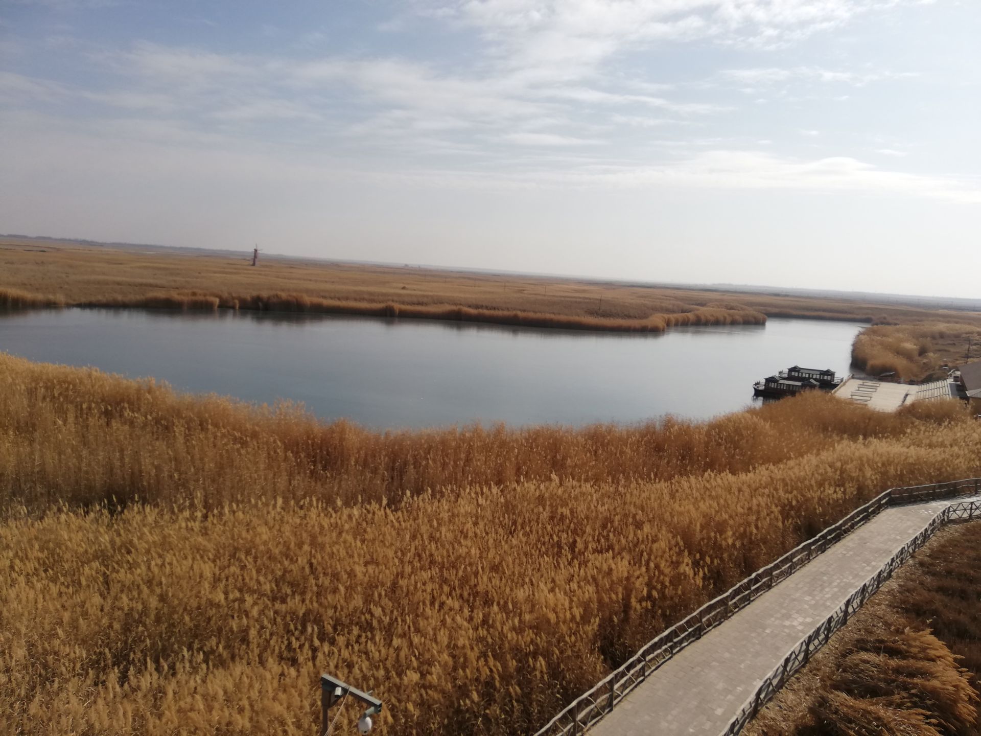 【携程攻略】和田鱼湖景点,于田县龙湖景色不错,天然的湖泊有沙漠胡杨