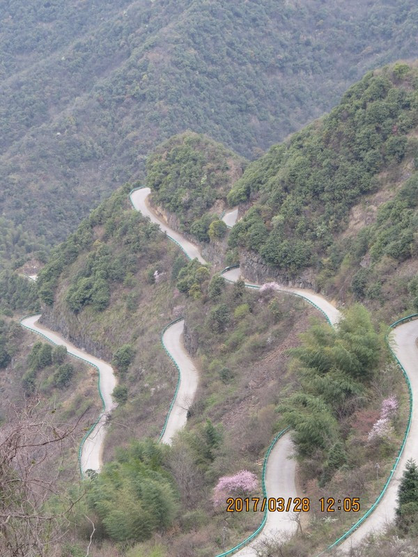 桃岭盘山公路