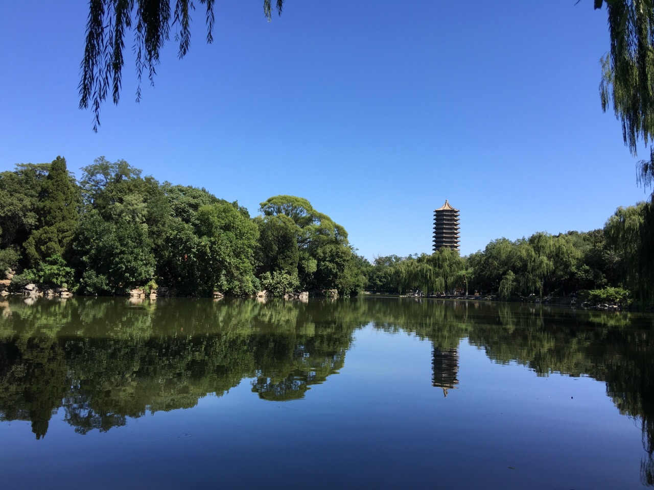 北京大学进门需要身份证登记,北大古色古香