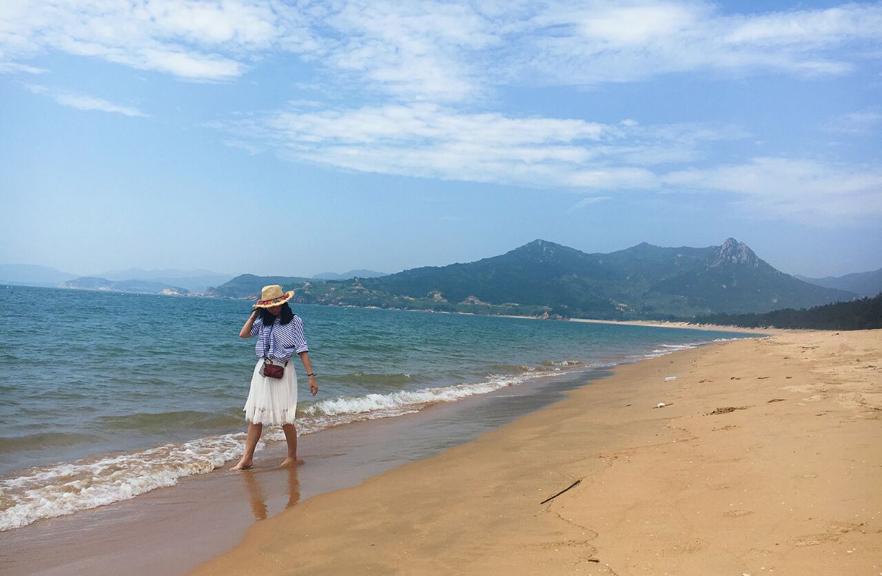 2019大京海滩度假村玩乐攻略,海很蓝,景色非常宜人,去