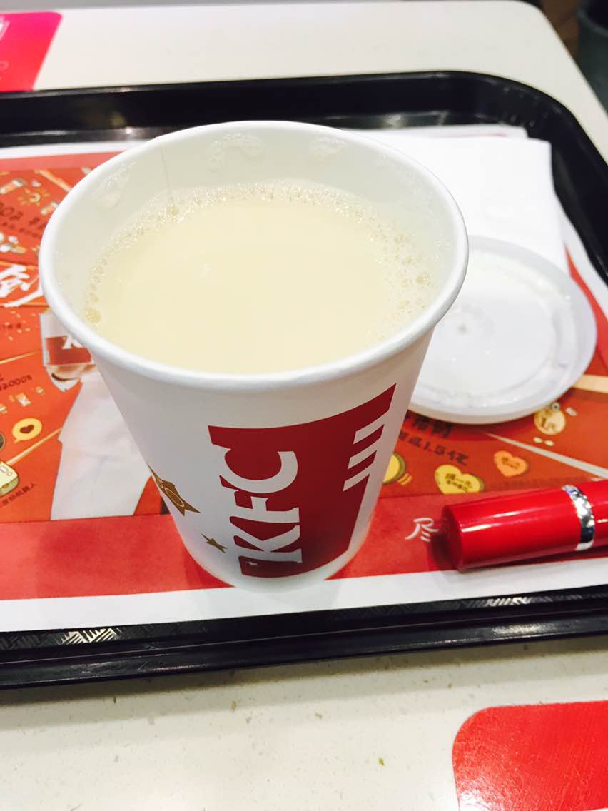 肯德基豆浆多少钱一杯