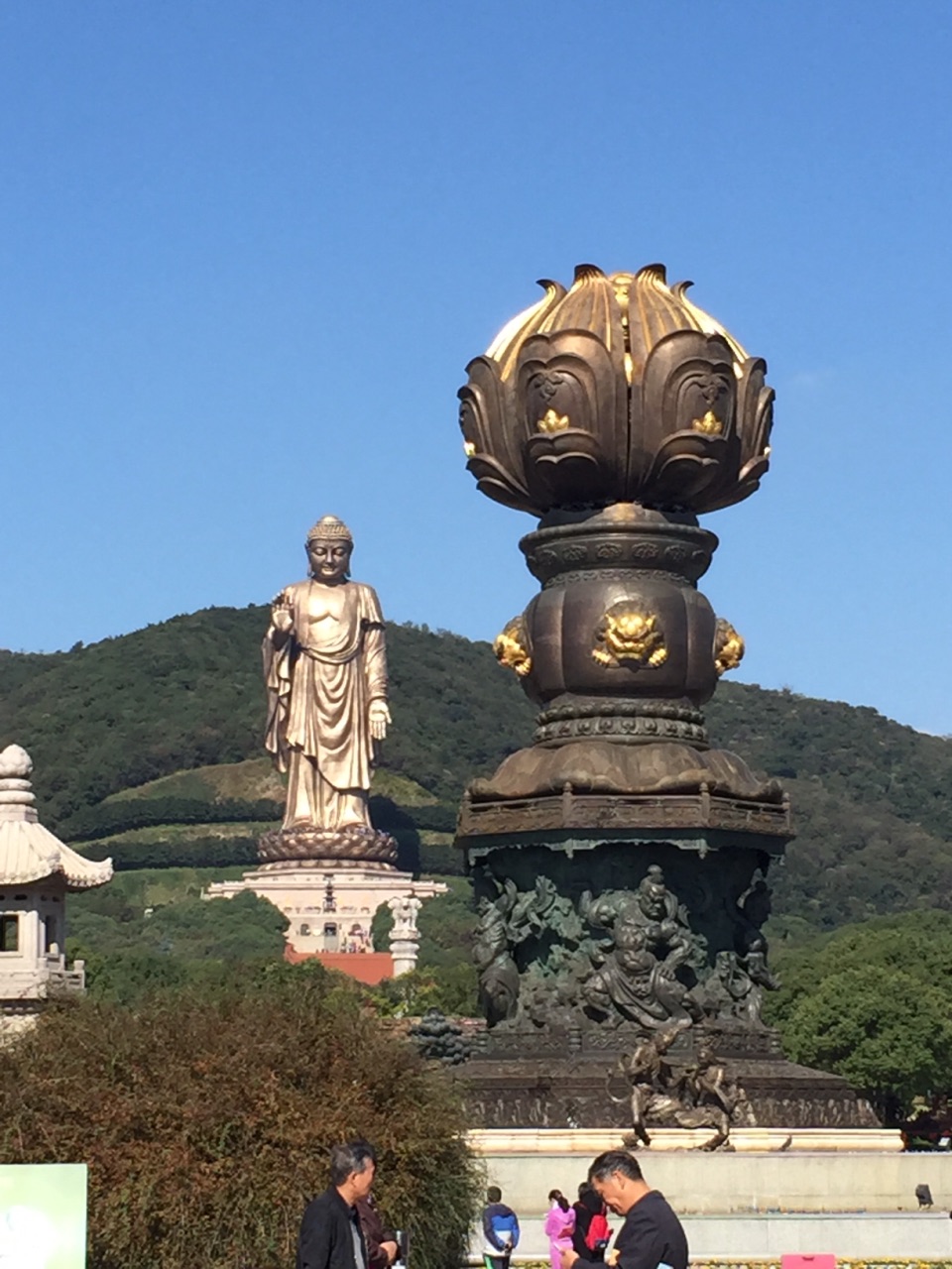 【携程攻略】灵山灵山大佛景点,灵山大佛里面很大,玩.