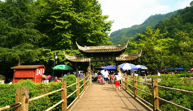 足迹四川青城山—四川青城山前山后山,老君阁,泰安古镇