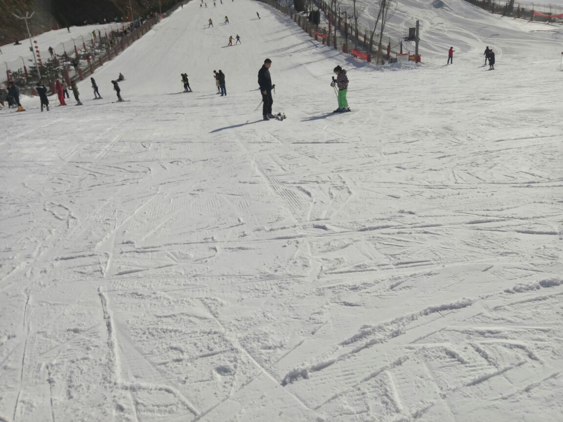 【携程攻略】鹿泉区西部长青四季滑雪场景点,还不错的