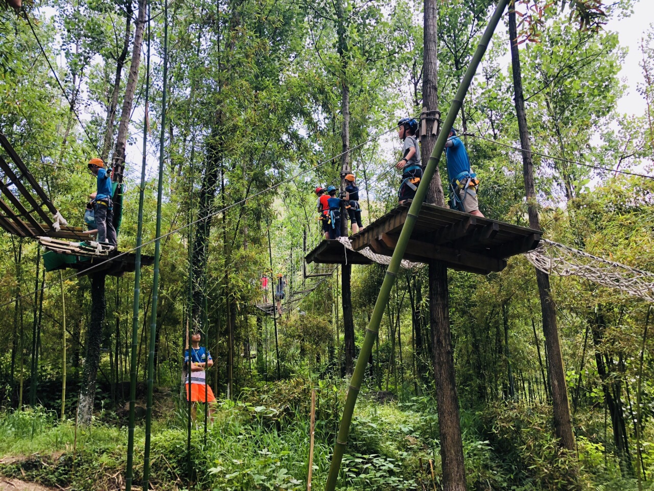 场地不错哦,推荐丛林探险活动. 2018-05-26有用 ( 1)