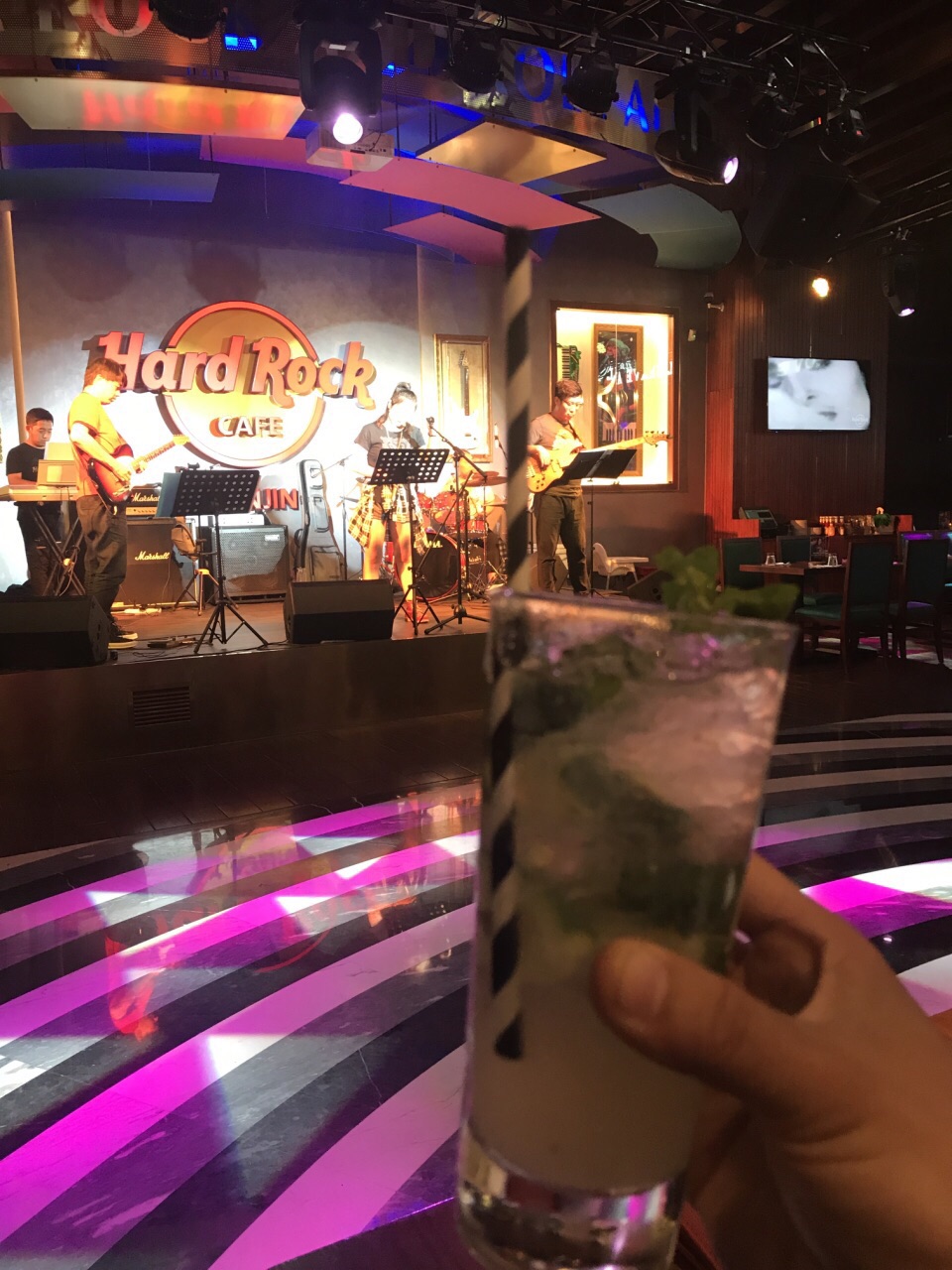 2021硬石餐厅hard rock cafe美食餐厅,.的,菜品也是