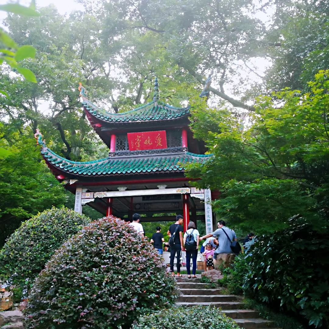 岳麓山旅游景点攻略图