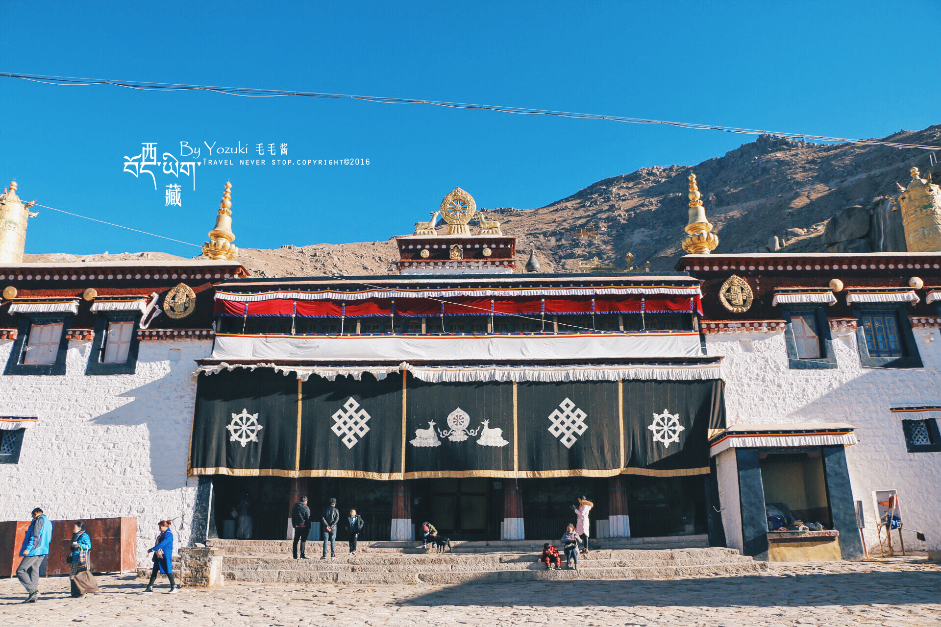 拉萨色拉寺 西藏最漂亮的寺院 汇聚了世间最浓烈的色彩_建筑