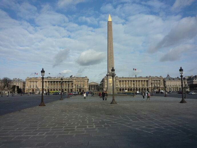 巴黎协和广场方尖碑好玩吗,巴黎协和广场方尖碑景点样