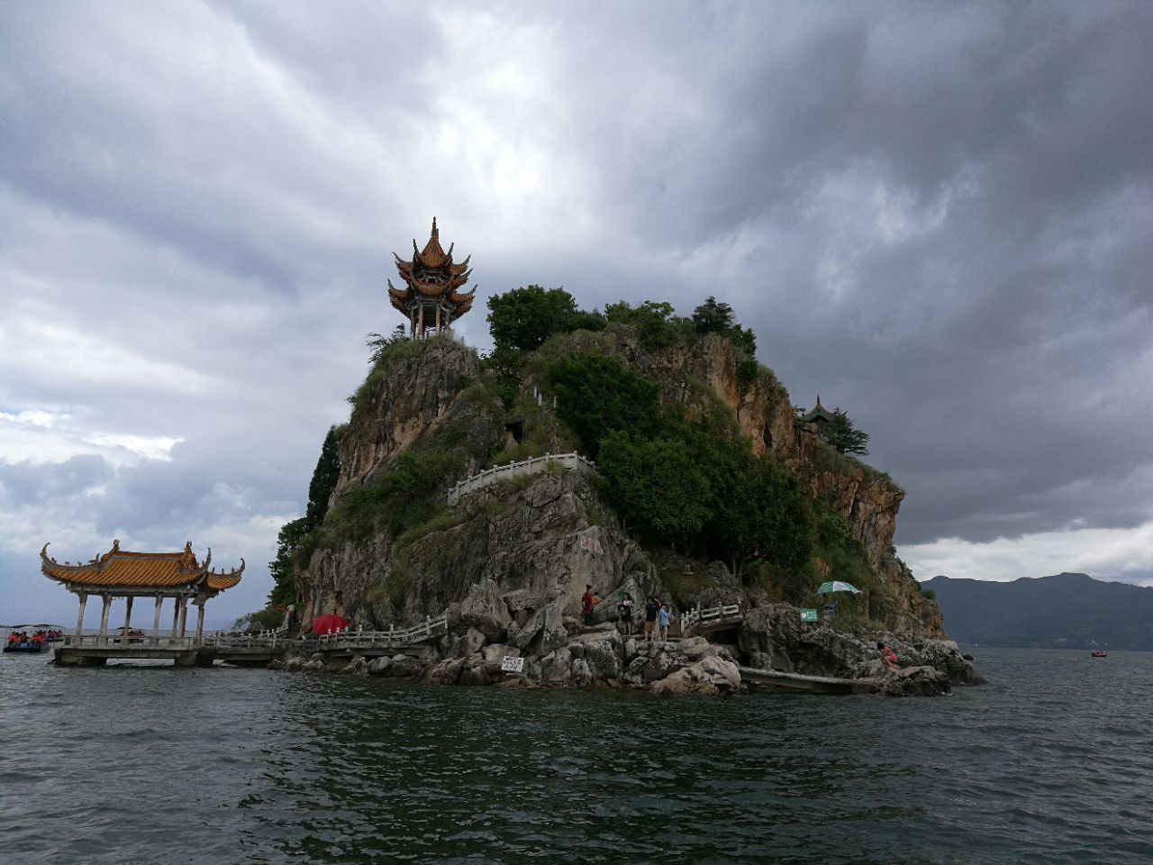 江川孤山风景区旅游景点攻略图