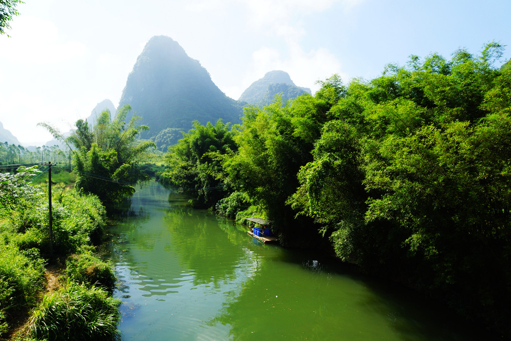 恬淡胜阳朔 秀水青山 世间独此一座黄姚古镇