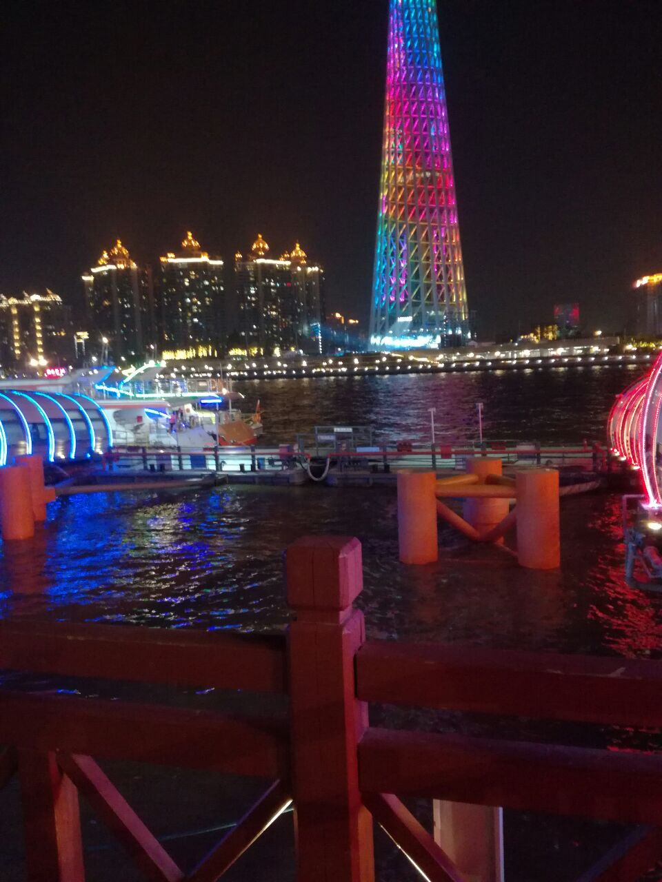 【携程攻略】广州珠江夜游海心沙西区码头好玩吗,广州