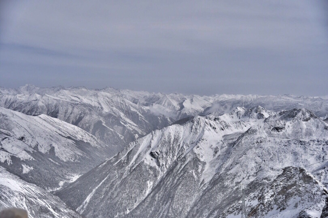 达古冰山地质公园