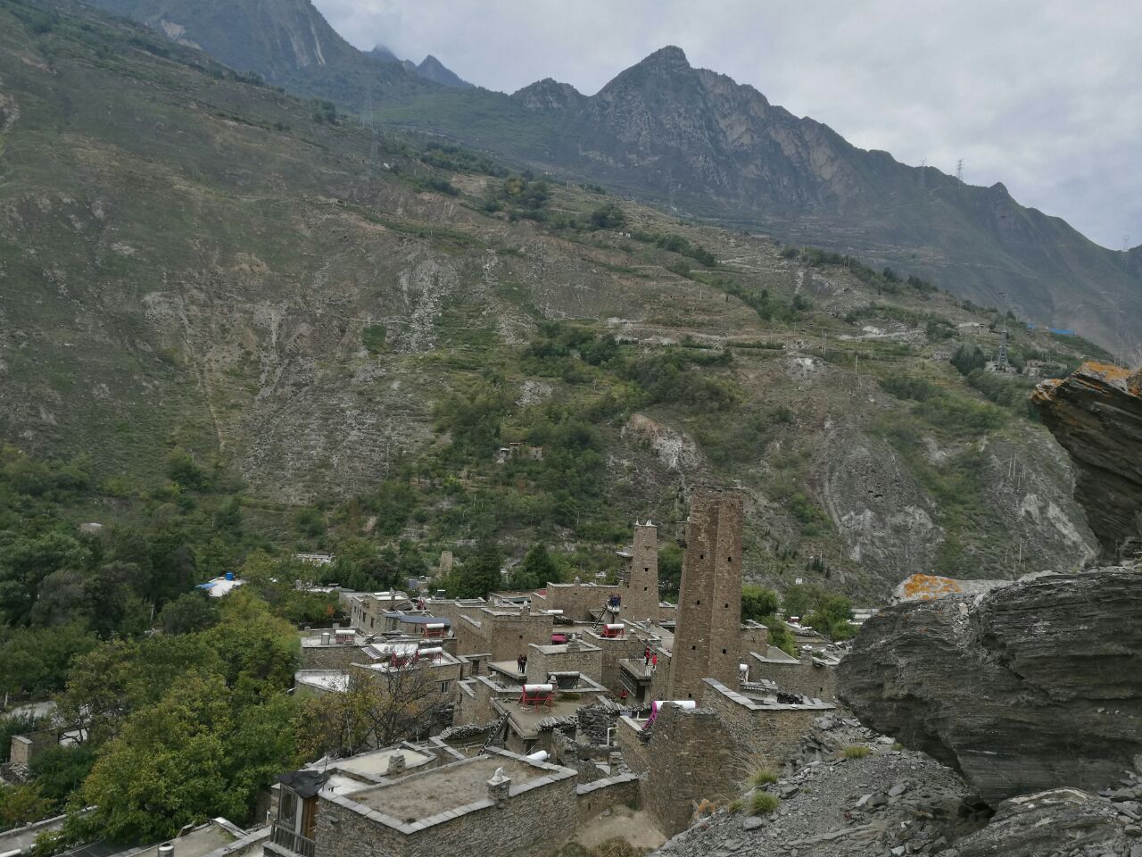 桃坪羌寨旅游景点攻略图