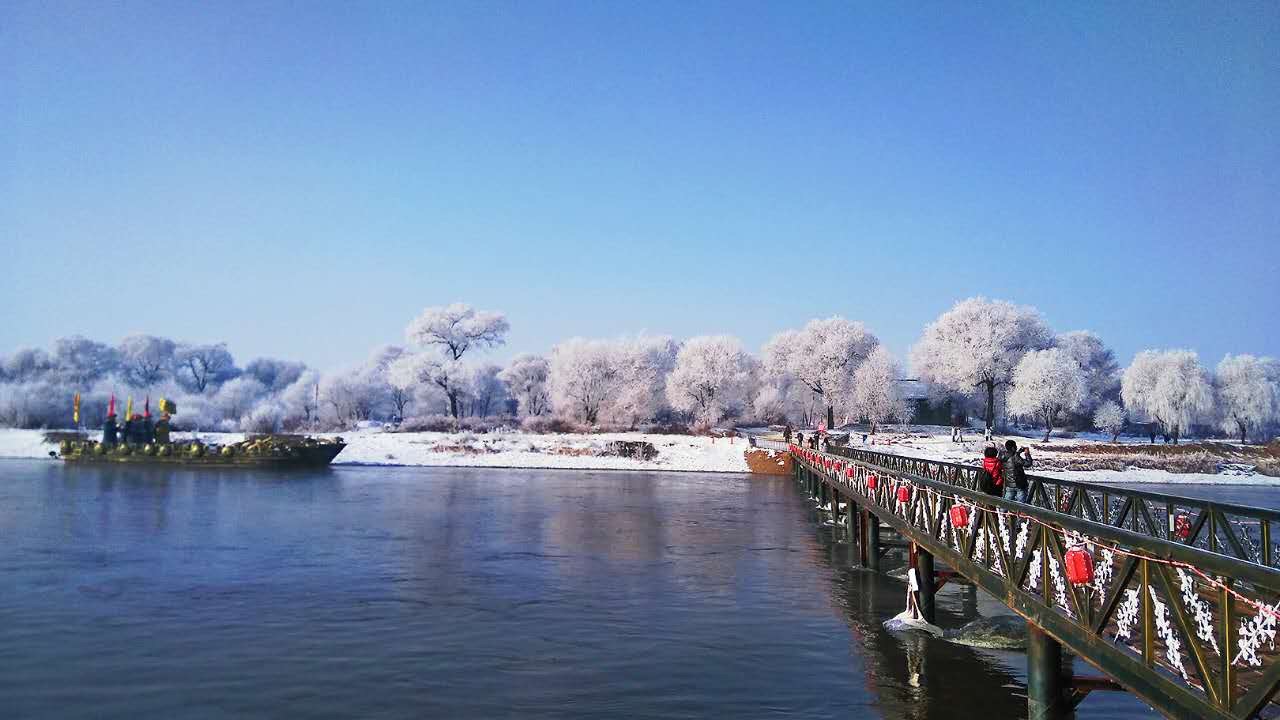 雾凇岛旅游景点攻略图