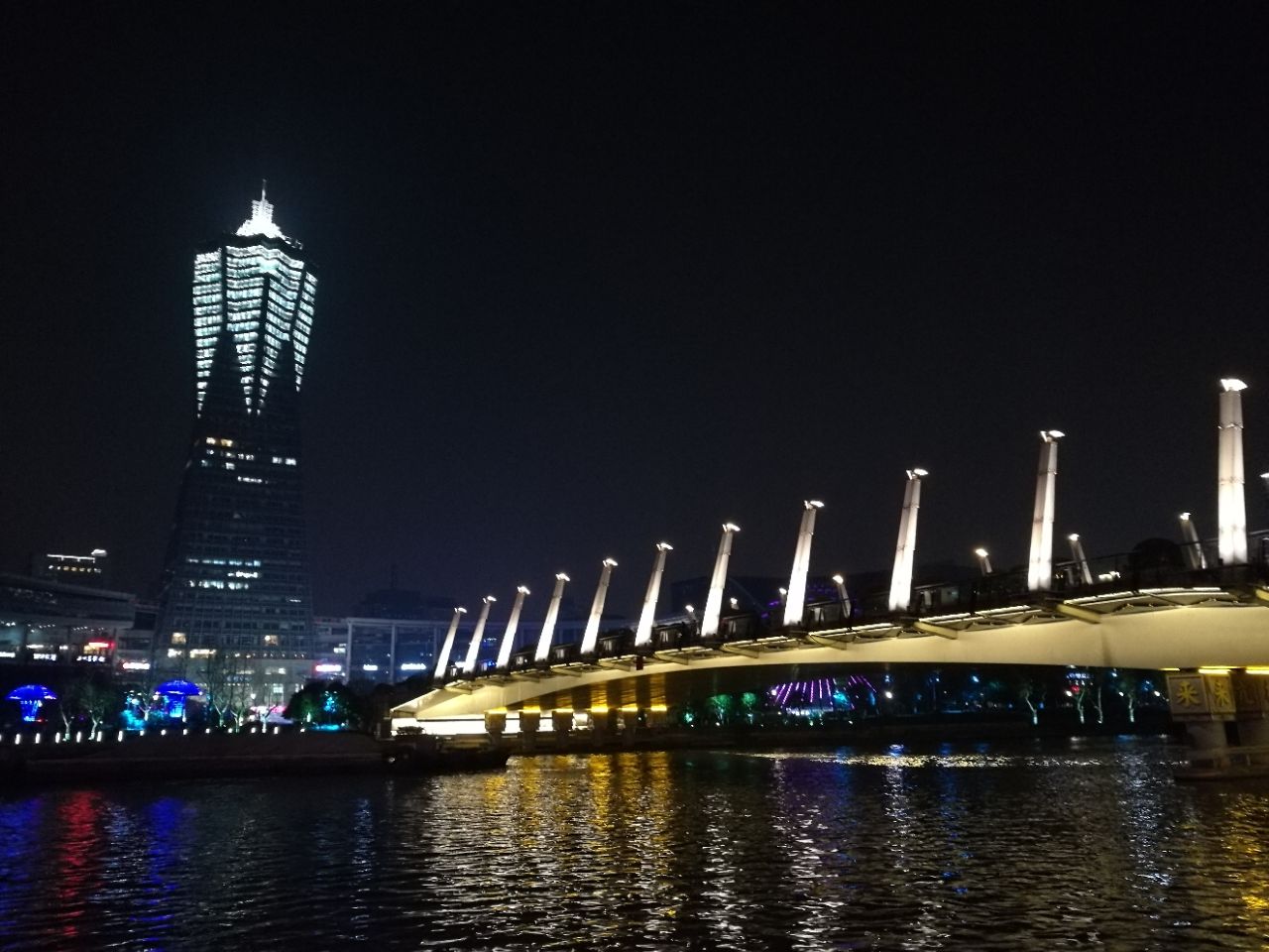 杭州运河夜游旅游景点攻略图