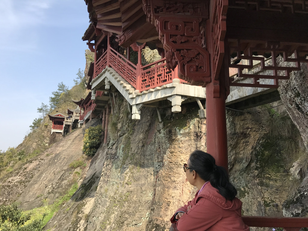 春季自驾游34:建德——大慈岩悬空寺