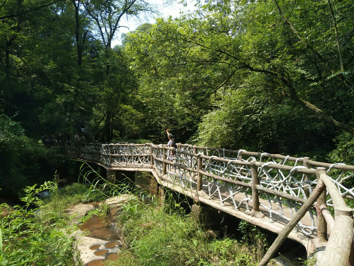 碧峰峡旅游景点攻略图