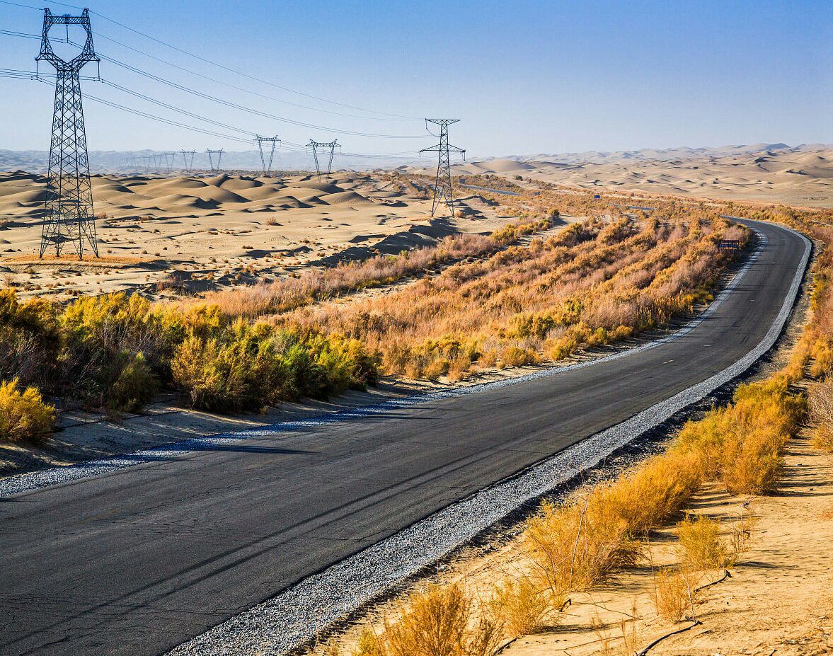 塔里木沙漠公路