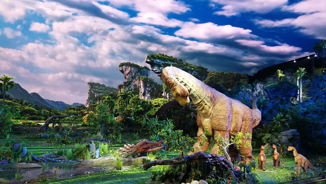 远去的恐龙图片