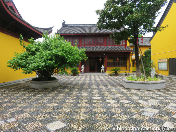 蓬莱仙境鹦鹉州 四面环水报本寺