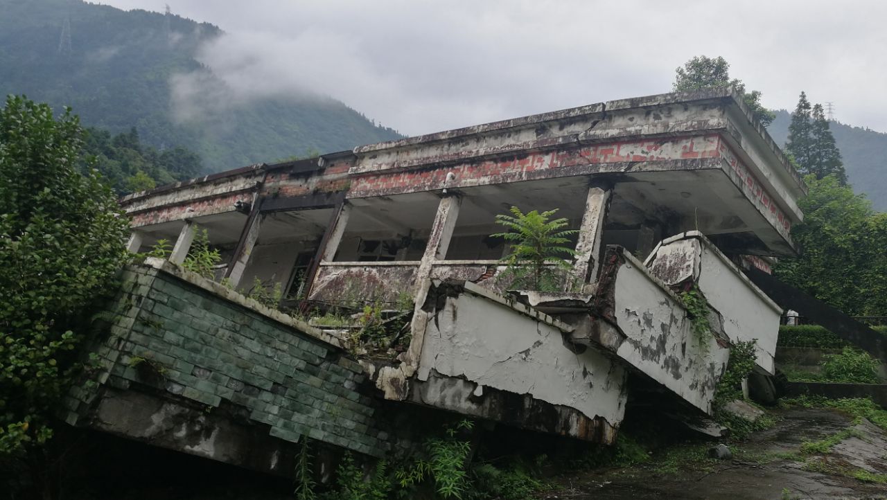 映秀地震遗址旅游景点攻略图