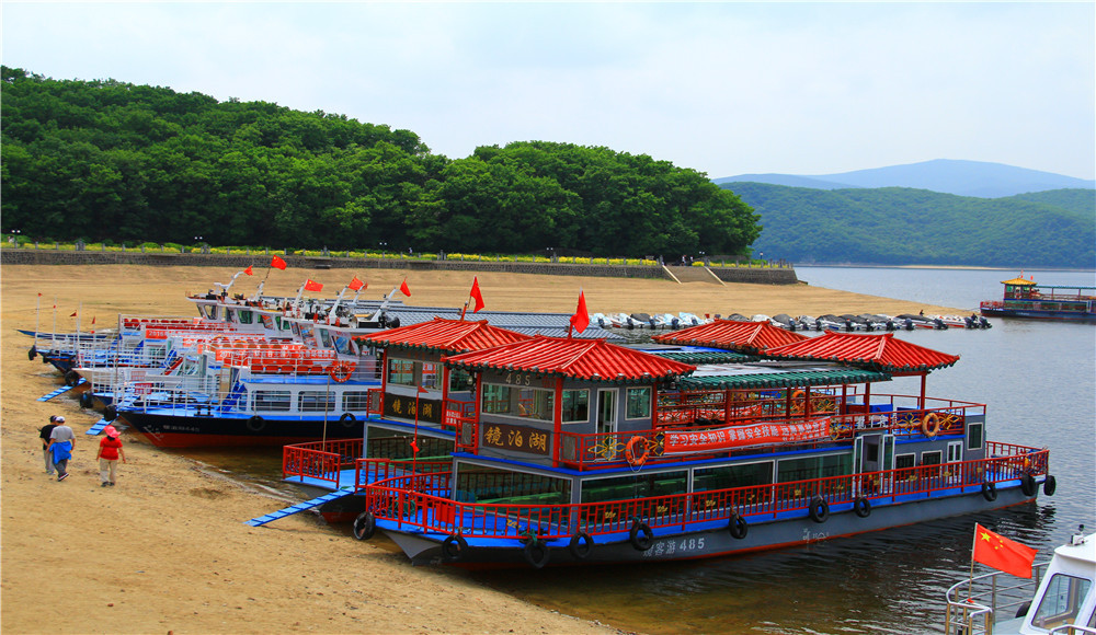 镜泊湖游船码头 镜泊湖游船码头