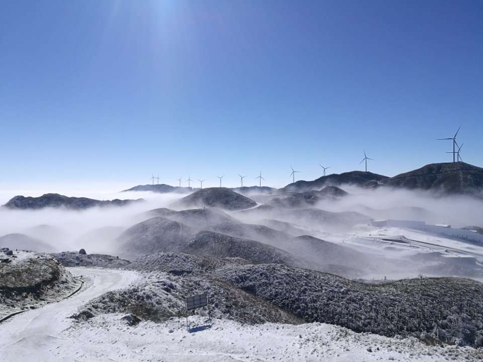 桂林天湖-冰雪世界滑雪场旅游景点攻略图