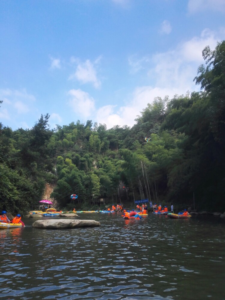 仙龙峡漂流旅游景点攻略图