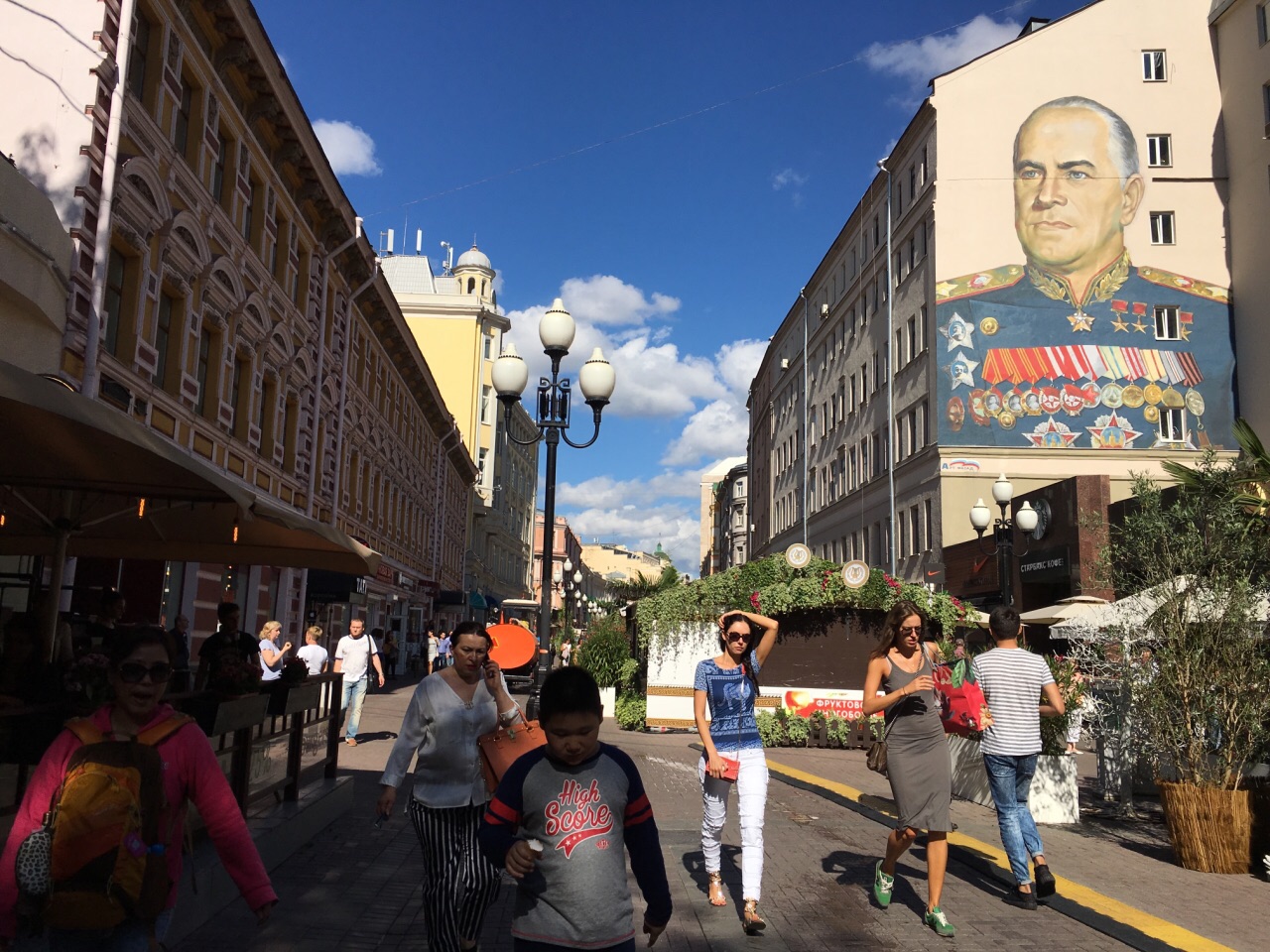 阿尔巴特街arbat street