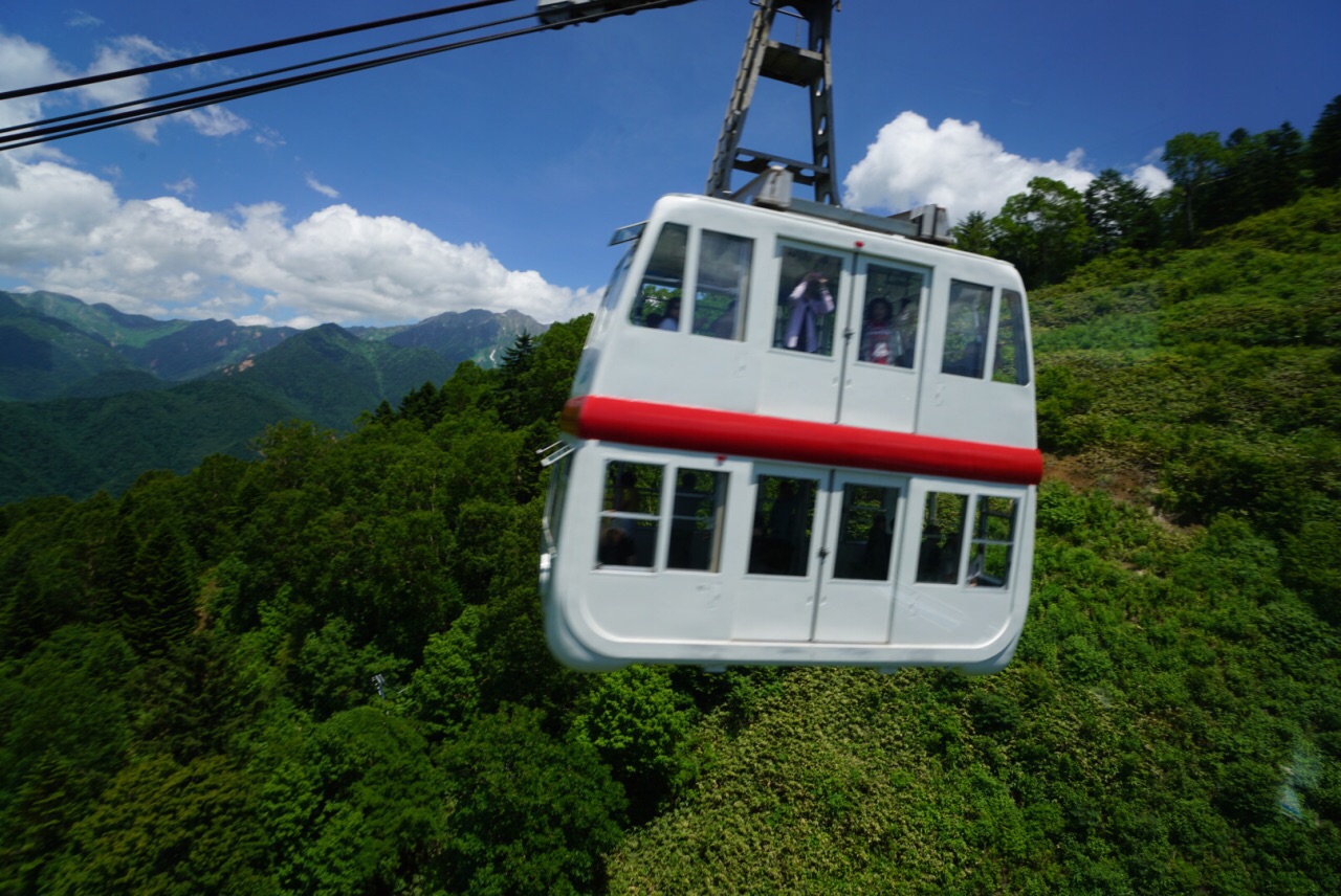 2022新穗高温泉乡玩乐攻略,日本唯一的双层高山缆车,.