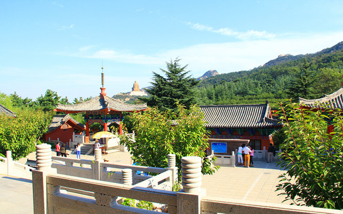 那一年,游走山东,荣成石岛赤山自驾自由行【石岛赤山,赤山法华院,赤山