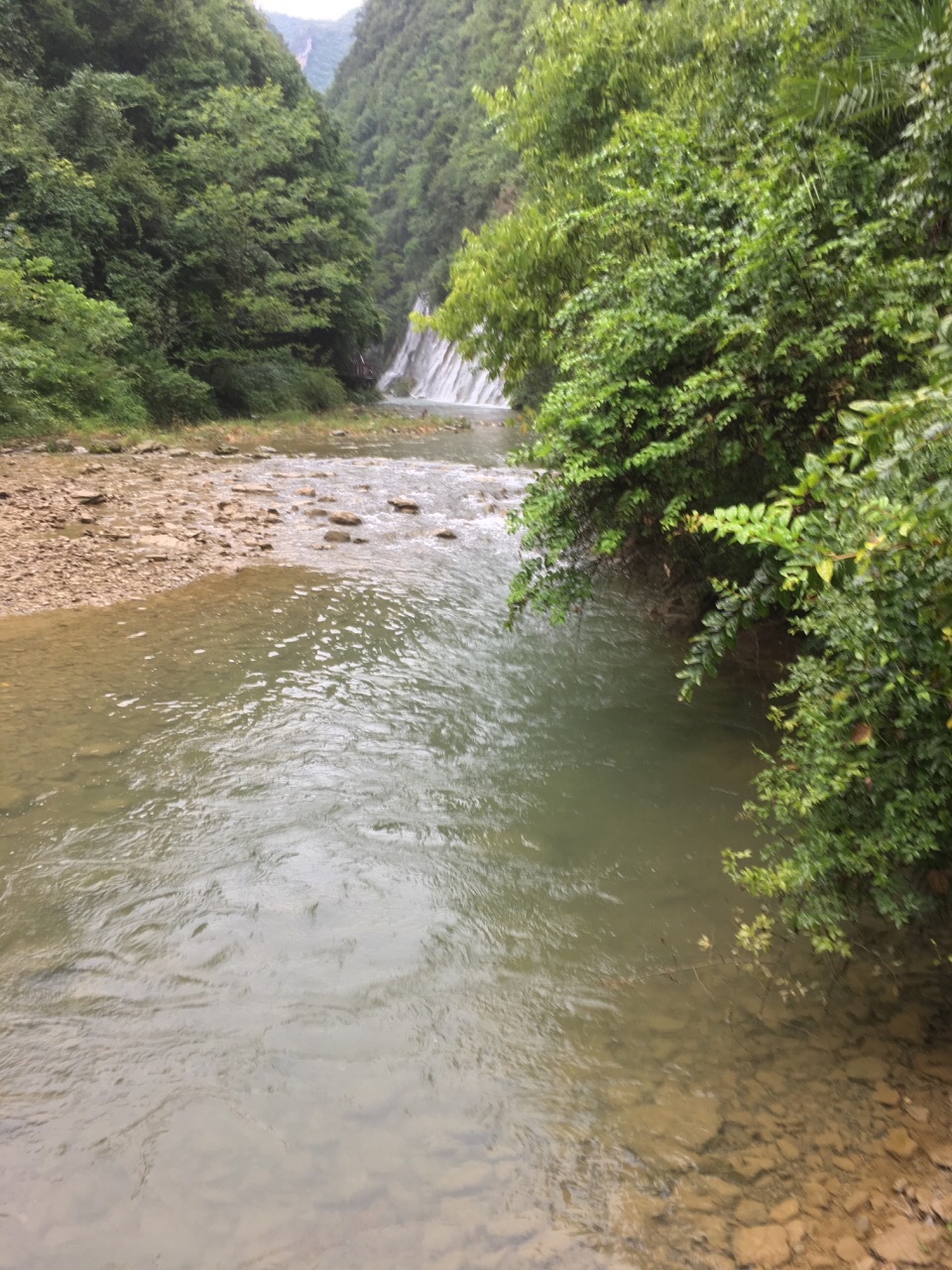 中坝大峡谷旅游景点攻略图